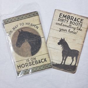 Primitives Equestrian Rider Horse Journal Set